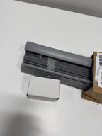 Chicology Gray Cordless Room Darkening Vinyl Mini Blind with 1 in. Slats 27.75 in. W x 84 in. L