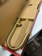 Pfister GT572-TNT Tenet 1.8 GPM Single Hole Pull Down Bar Faucet - Less Handle Brushed Gold Faucet Bar Single Handle