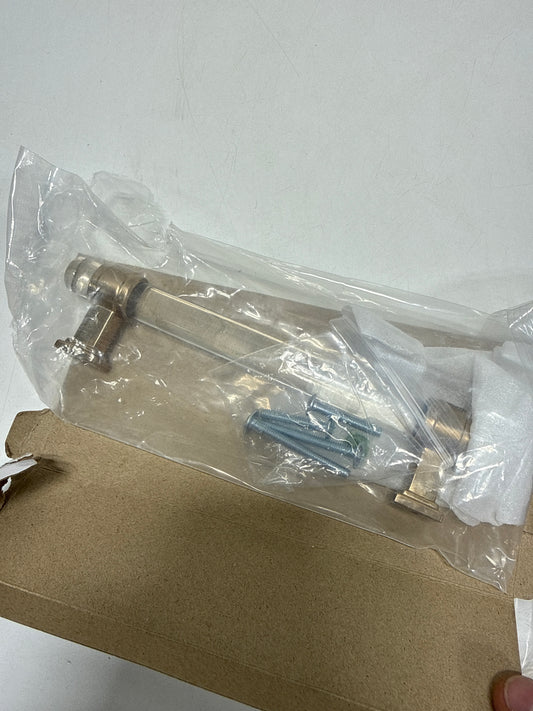 Glacio 5-1/16 in. (128mm) Modern Clear/Champagne Bronze Bar Cabinet Pull