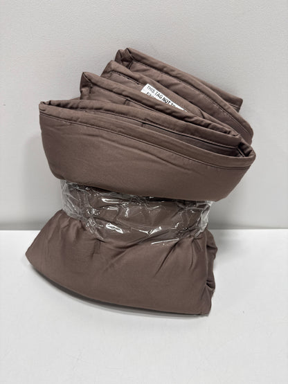 King Rayon from Bamboo Quilt Pillow Sham Brown - Casaluna - *Bedding