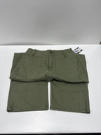 Women's Mid-Rise Straight Leg Cargo Pants - Universal Thread Green 6
