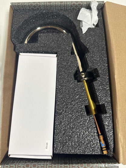 Brizo 65365LF-LHP Beauclere 1.2 GPM Widespread Bathroom Faucet - Less Drain Assembly and Handles Brilliance Polished Nickel