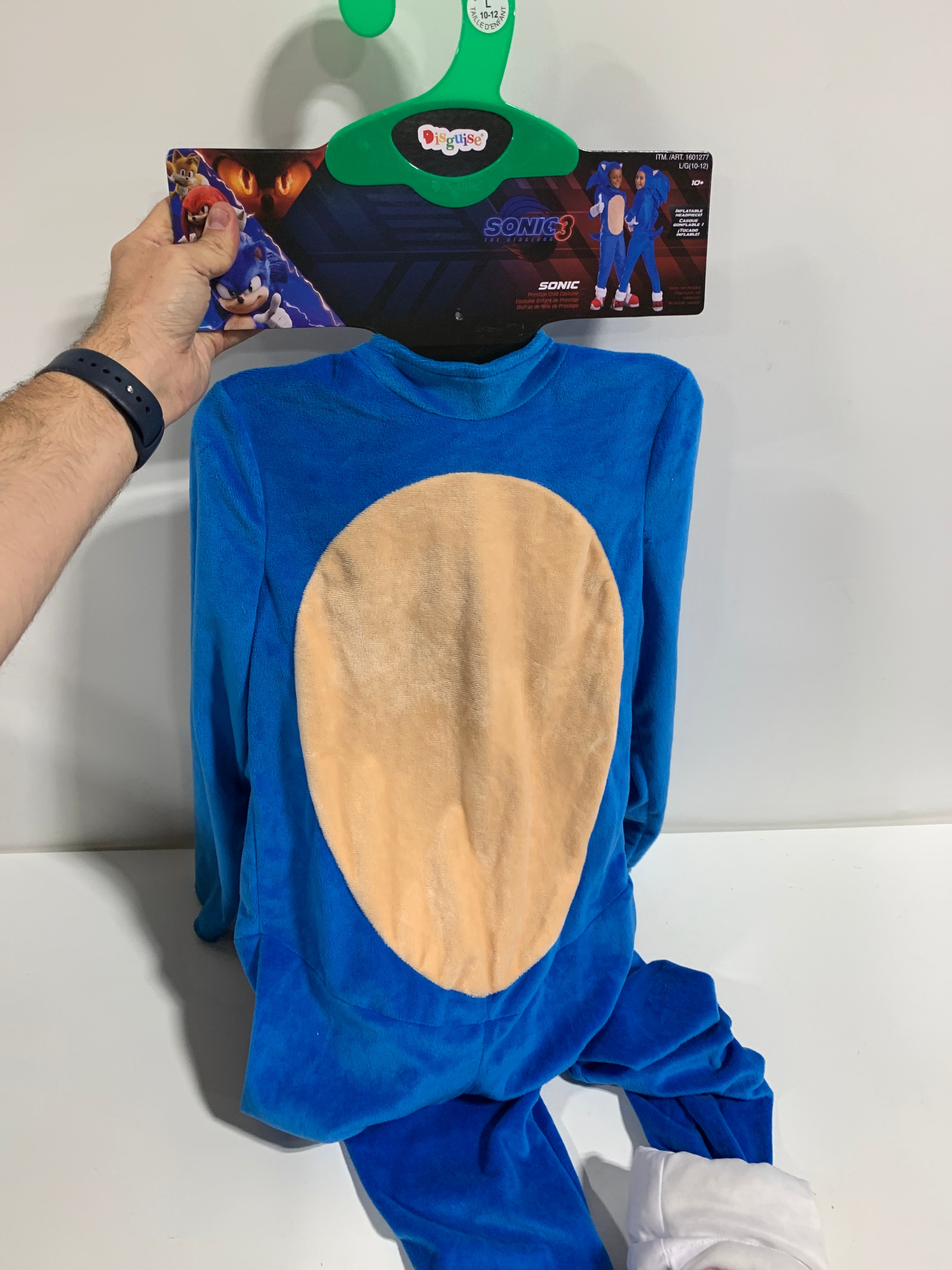 Disguise Sonic The Hedgehog Aufblaskostüm Für Kinder – Offiziell Lizenziert, One Size