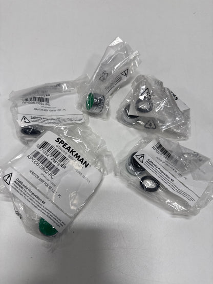 5 x Speakman Rpg05-0892 Neo Widespread Faucet 1.5 GPM Aerator Repair Kit - Chrome