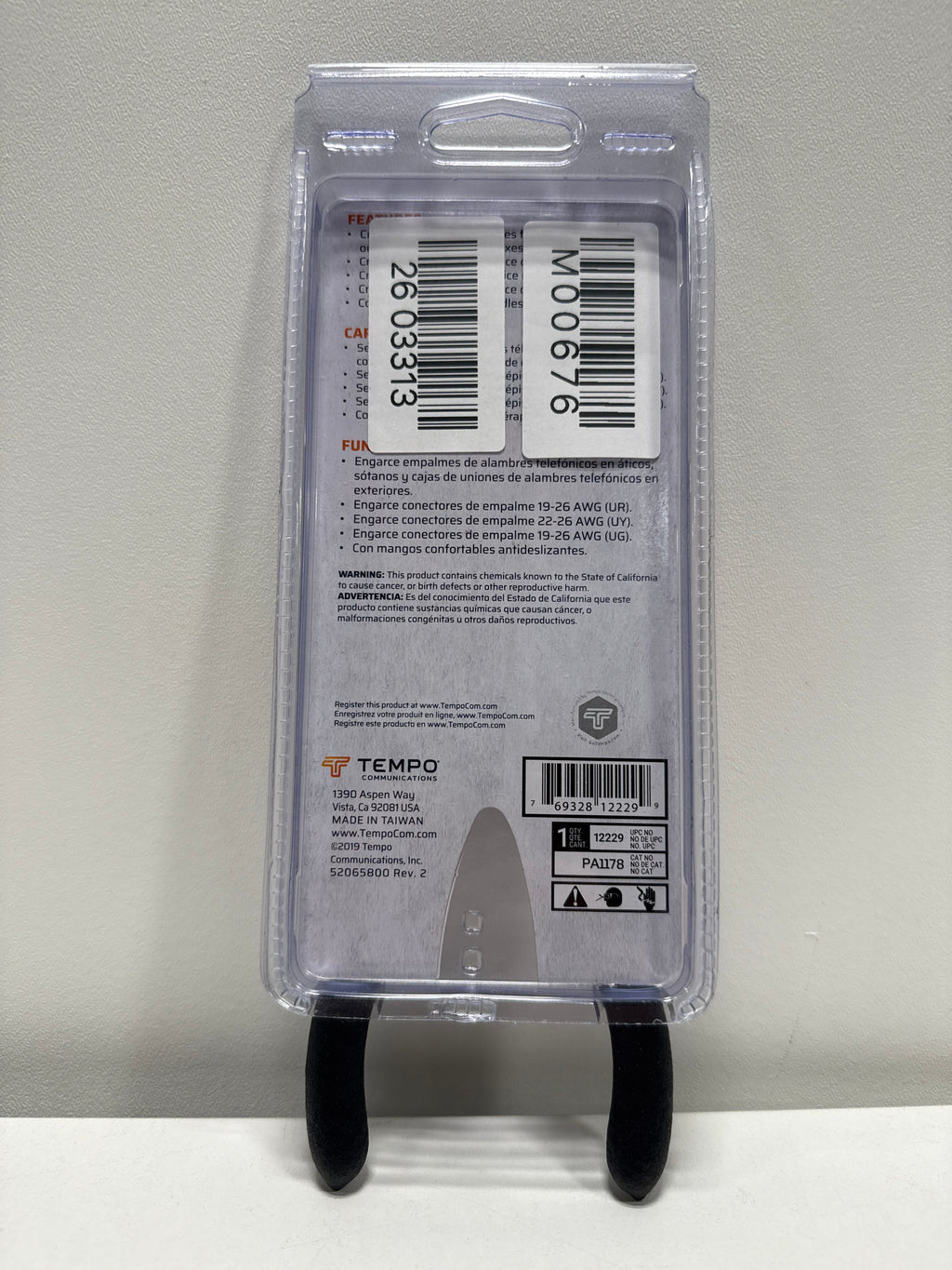 Paladin 5 7/8 in Dieless Crimper 19 to 26 AWG PA1178