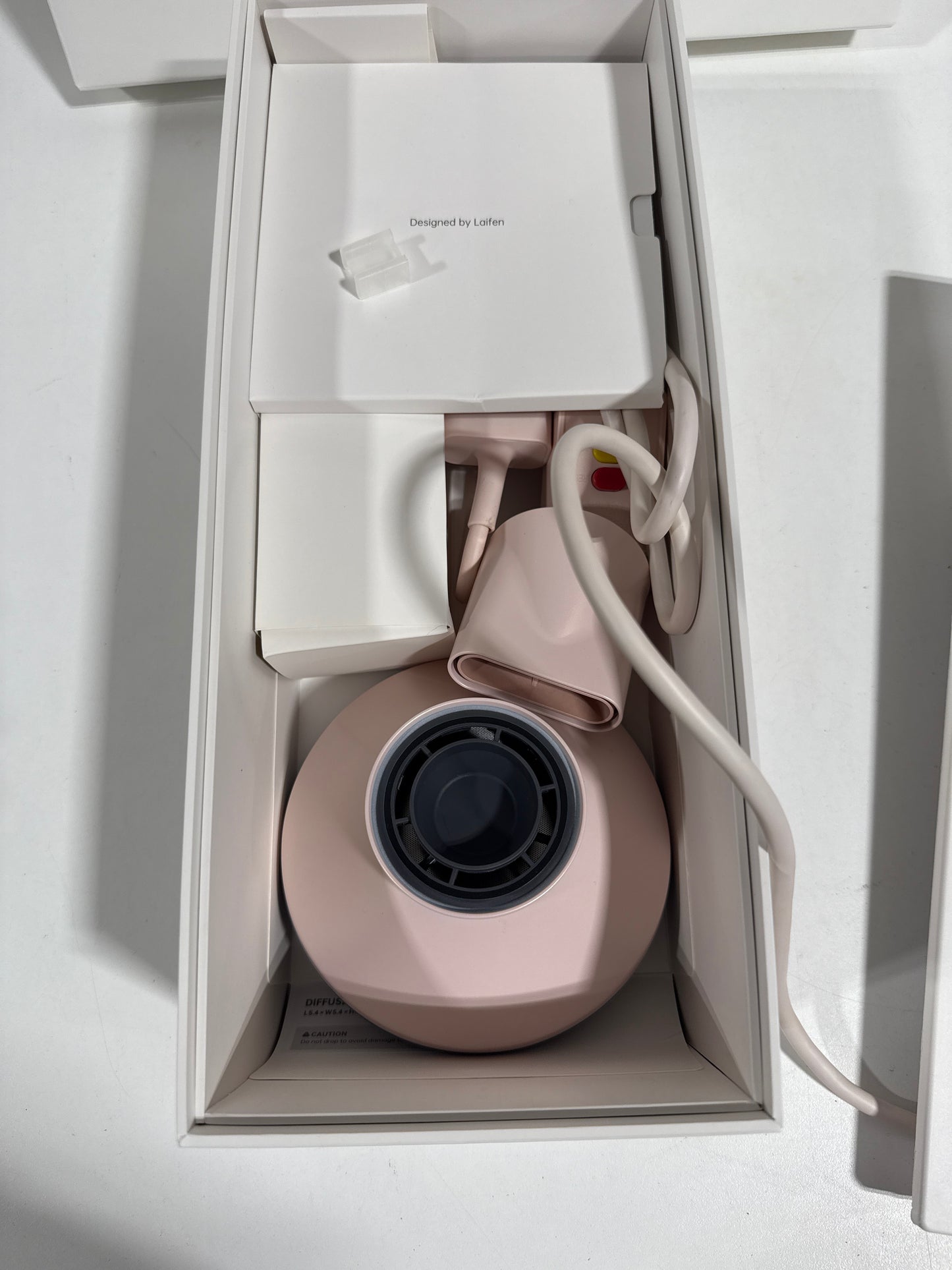 Laifen Swift Premium Hair Dryer + Bag - Pink - 1400 Watts