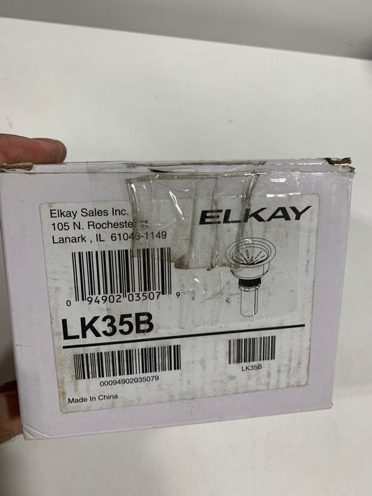 Elkay LK-35B 3 1/2" Stainless Steel Basket Strainer Stainless Steel Sink Accessories