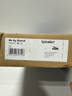 Duravit ME by Starck Elongated Toilet Seat White High Gloss, Slow Closing, Stainless Steel Hinges