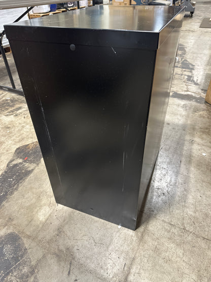 Hirsh 22 Deep 2 Drawer Letter Width Vertical File Cabinet Commercial Grade Black
