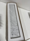 Ariel Ariel 21-3/16’’ Marble Vanity Side Splash - *Plumbing