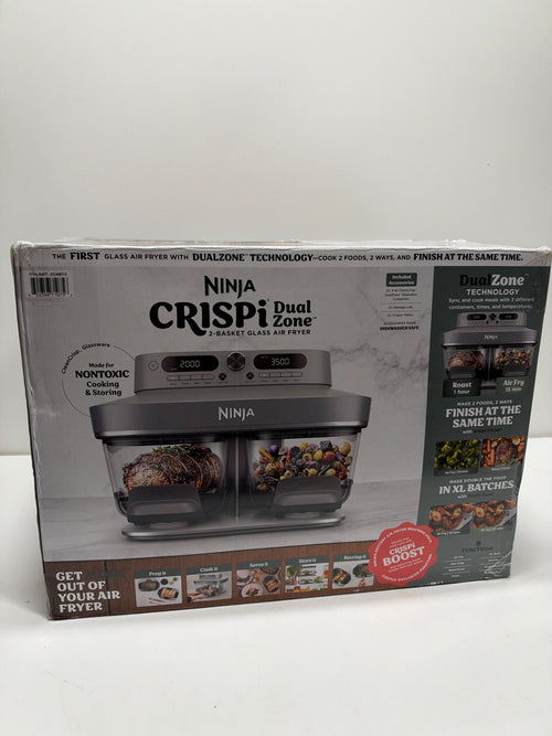Ninja CRISPi DualZone 2-Basket Glass Air Fryer