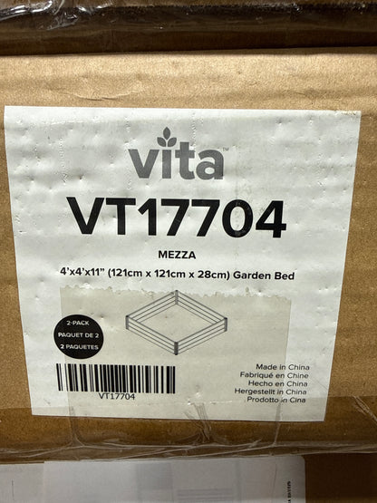 Vita Mezza Modular Garden Bed, 2-pack