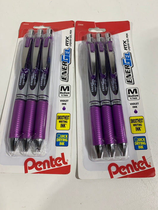 Pentel 756260 EnerGel RTX Retractable Gel Pens Medium