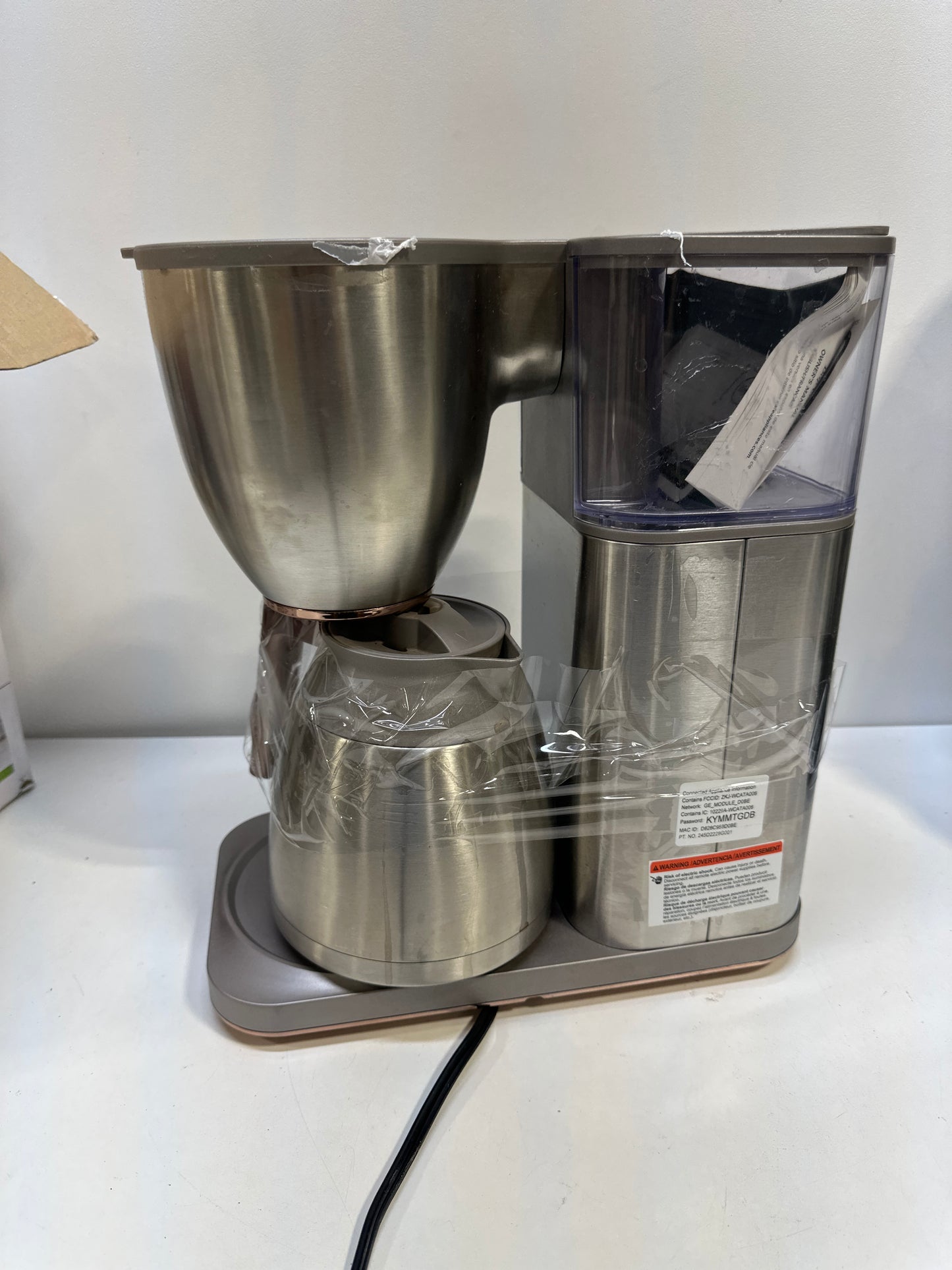 Used GE Appliances Cafe Specialty Drip Coffee Maker