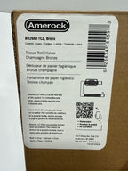 Amerock BH26617 Esquire Wall Mounted Toilet Paper Holder Champagne Bronze