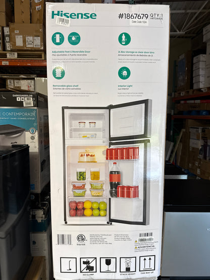 Used Hisense 4.4 cu. ft. Energy Star Compact Refrigerator with Freezer