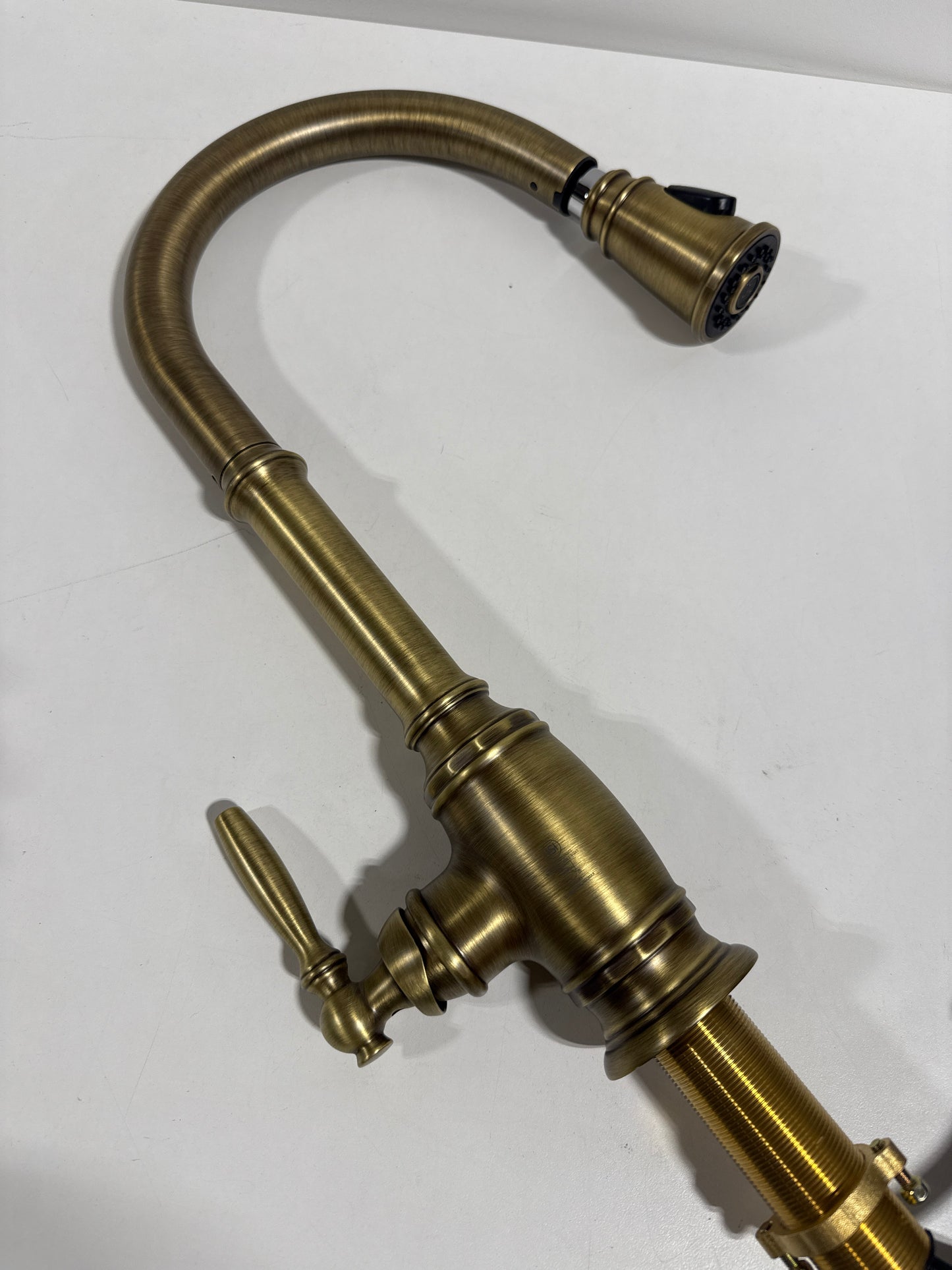 For Parts Signature Hardware 953519 Finnian 1.8 GPM Single Hole Pull Down Kitchen Faucet