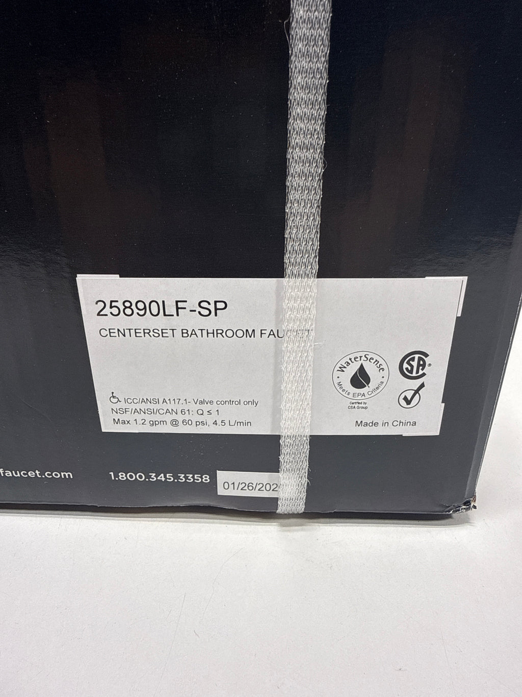 Delta Larkin Two Handle Centerset Bathroom Faucet
