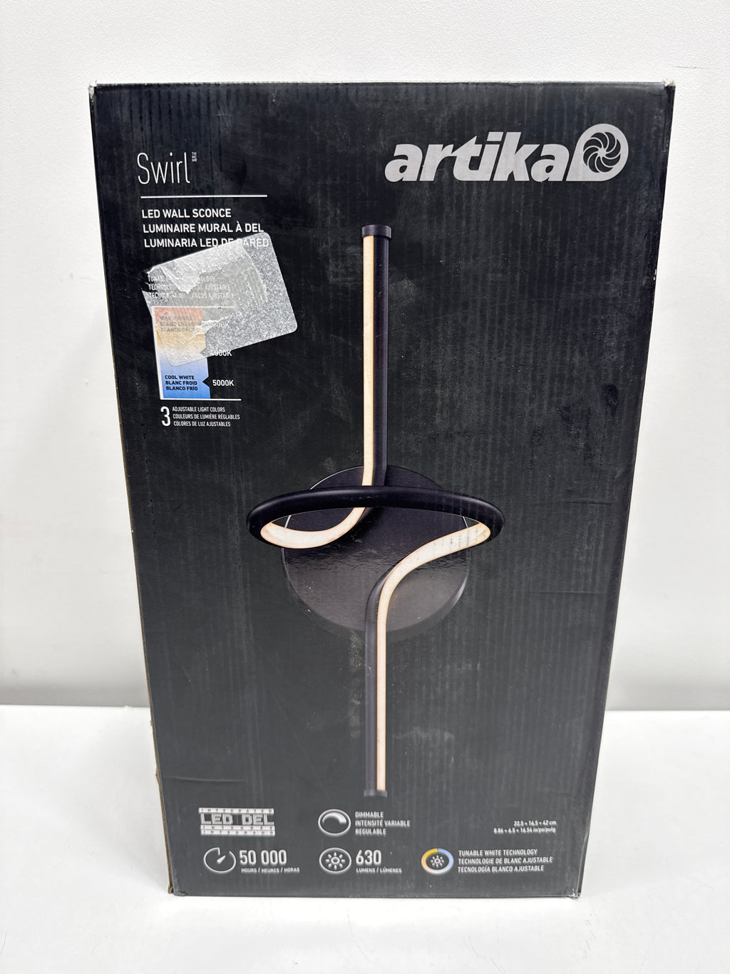 Artika Swirl LED Sconce