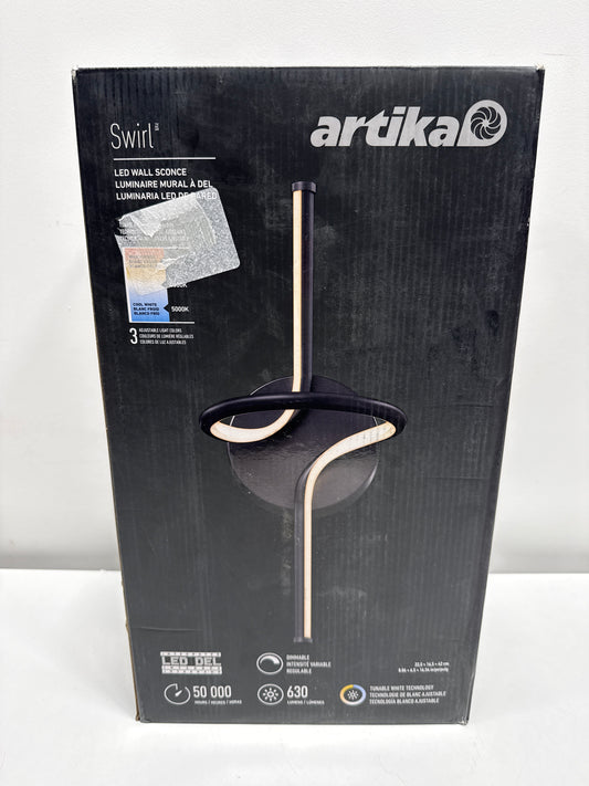Artika Swirl LED Sconce