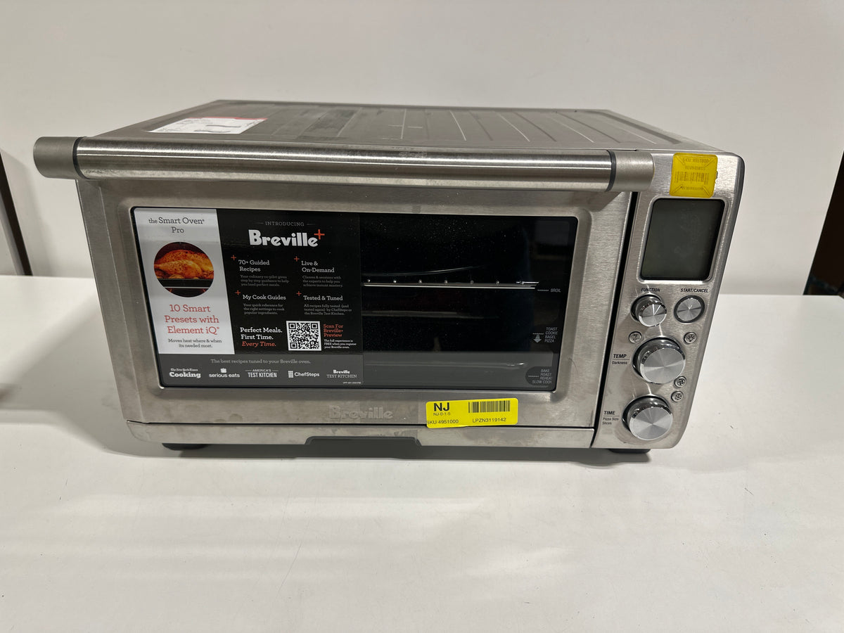 Breville Smart Oven Pro Convection Toaster Oven - 0.8 Cu. Ft./22.7L - Die Cast Stainless - *Kitchen Appliances