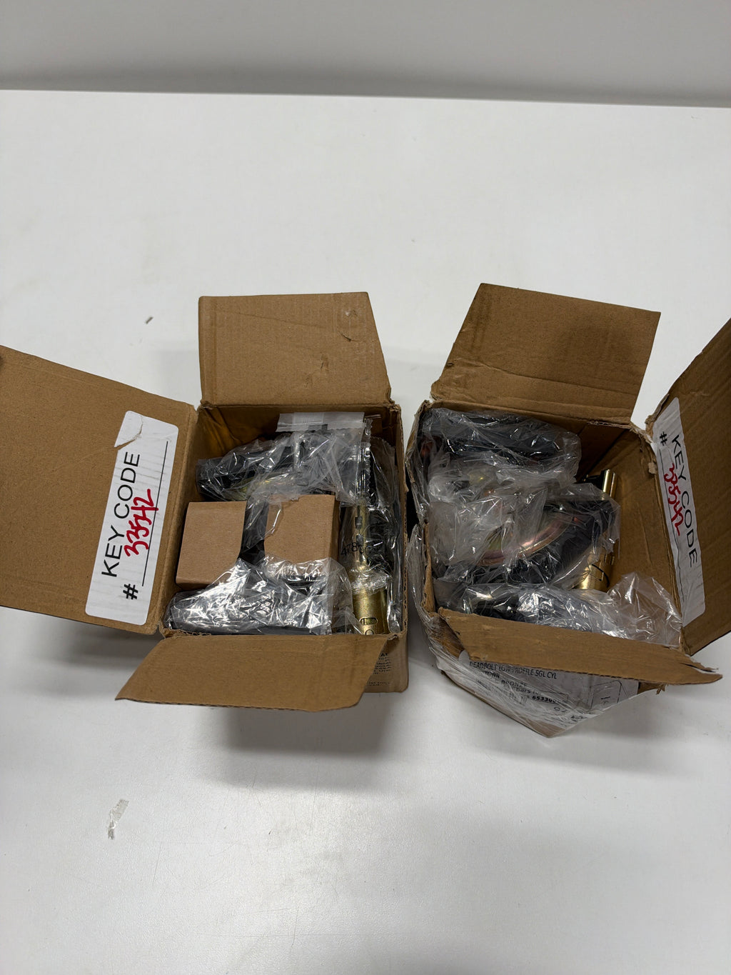 See desc 2 x Kwikset 258SQT-S Downtown Low Profile Single Cylinder Deadbolt with SmartKey