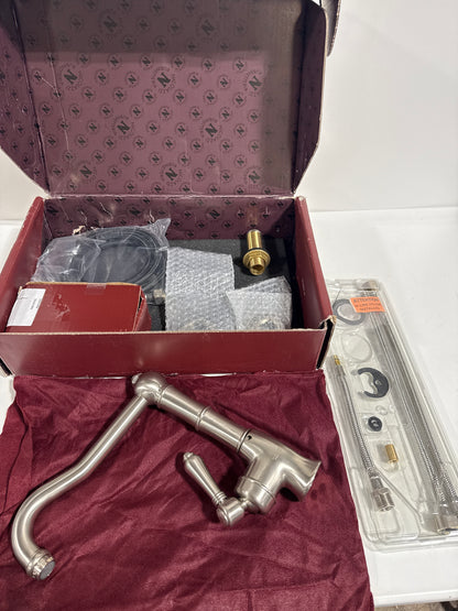 Rohl A3650LMWSSTN-2 Kitchen FAUCETS, 11.00 x 7.00 x 9.00 inches, Satin Nickel