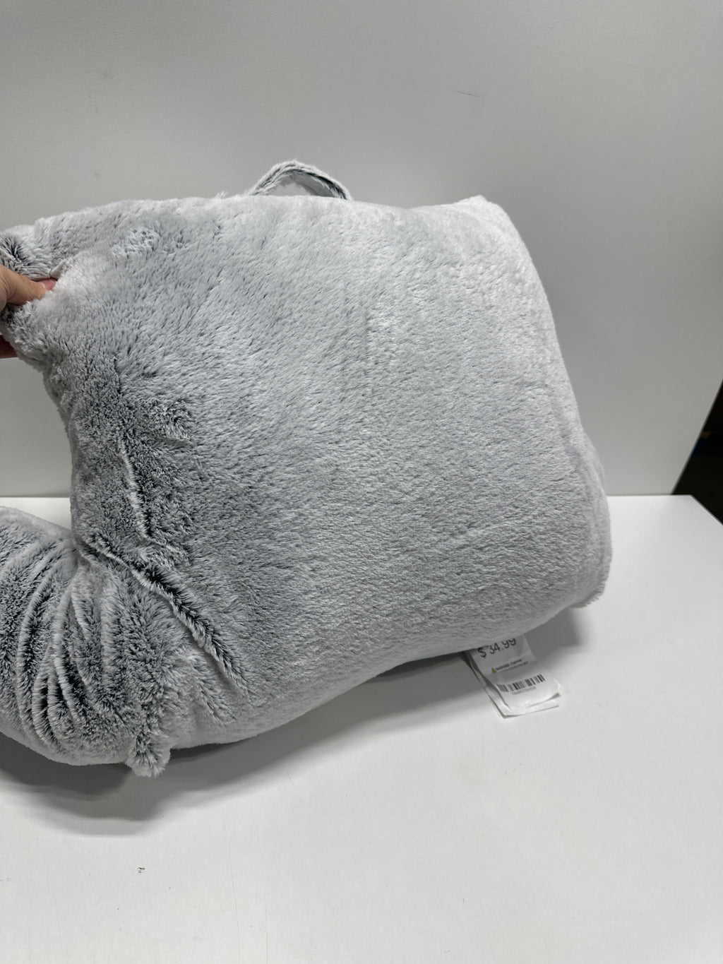NCAA Baylor Bears Faux Fur Backrest Pillow