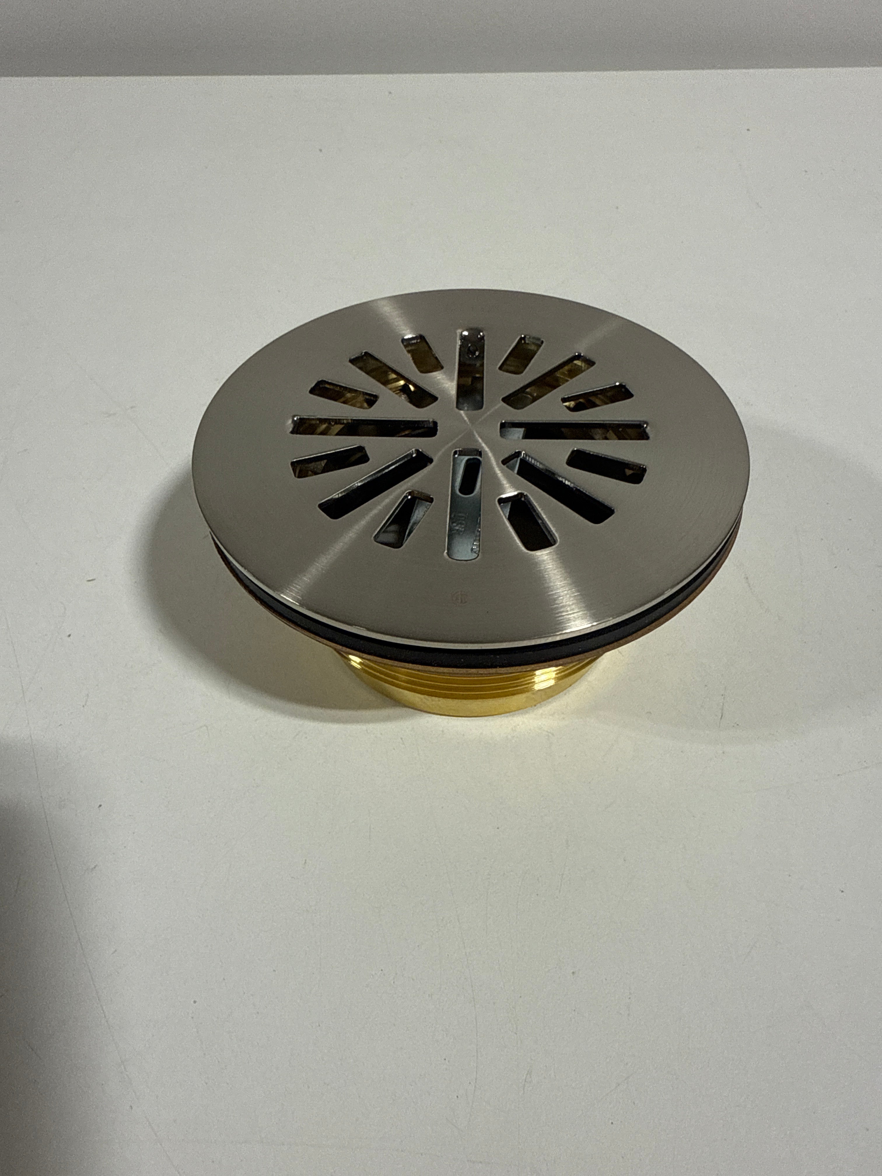 Delta DT051411 4’’ Prefab Round Shower Drain Brilliance Stainless - *Plumbing