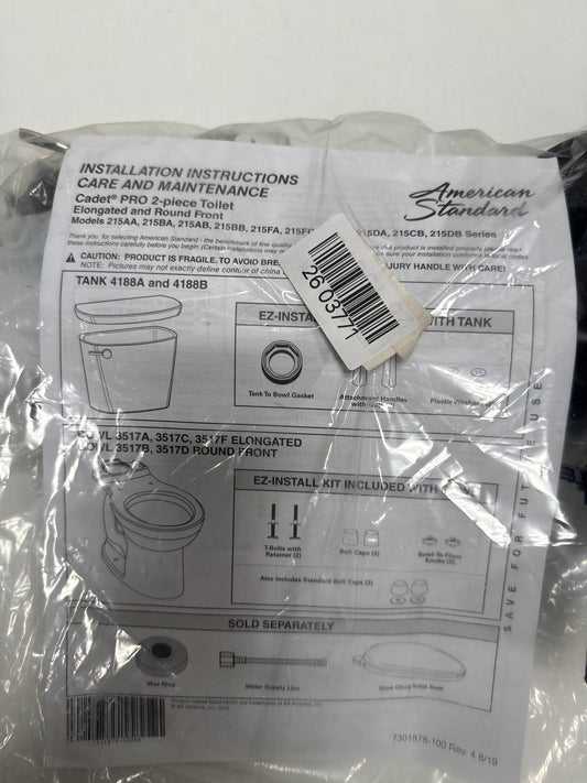 American Standard Complete Toilet Repair Kit
