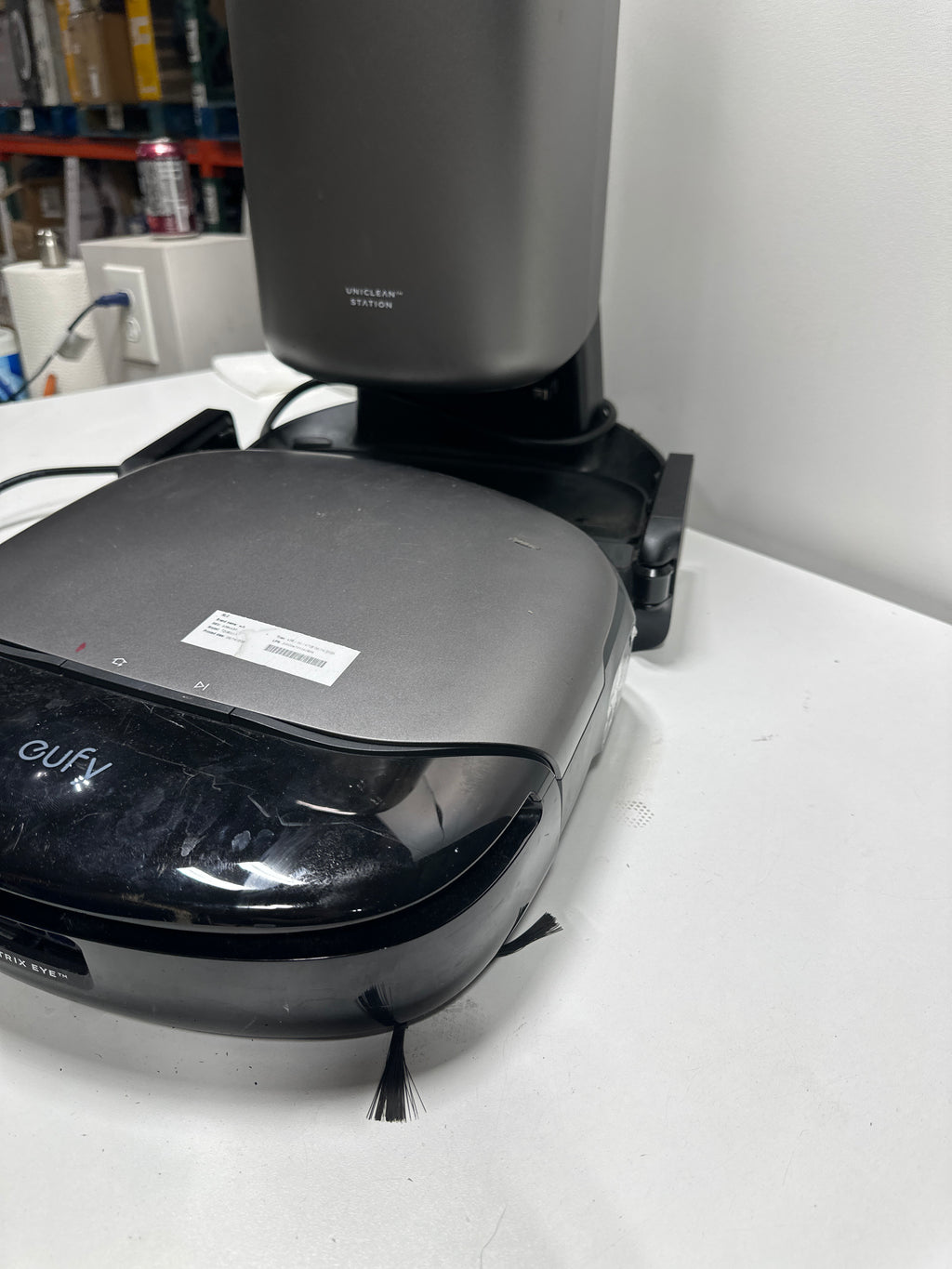 Used Omni S1 Pro 13.7 in. Robotic Vacuum and Mop with Smart Navigation, Bagless, Washable Filter, Multi-Surface in Black