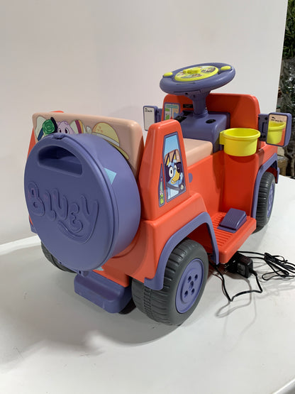 Used Bluey 6V Ride-on Road Trip Edition