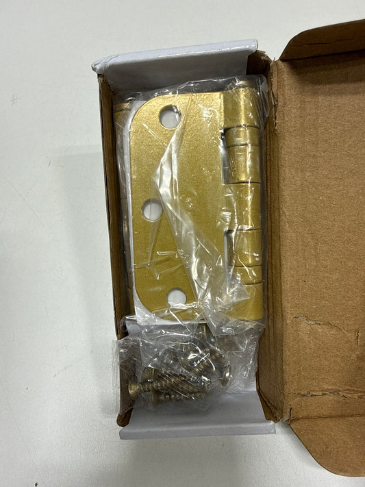 Emtek 3.5" x 3.5" Ball Bearing 5/8" Radius Corners Mortise Hinge - Pair