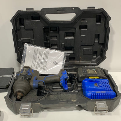 Used Kobalt XTR 24-volt Variable Speed Brushless 1/2-in Drive Cordless Impact Wrench (Battery Included)