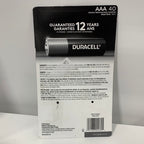 Duracell Power Boost Coppertop Alkaline AAA Batteries 40 Pack