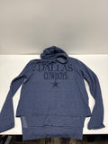 NFL Dallas Cowboy Women's Toothbrush Sequin Hooded Sweatshirt