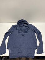 NFL Dallas Cowboy Women's Toothbrush Sequin Hooded Sweatshirt