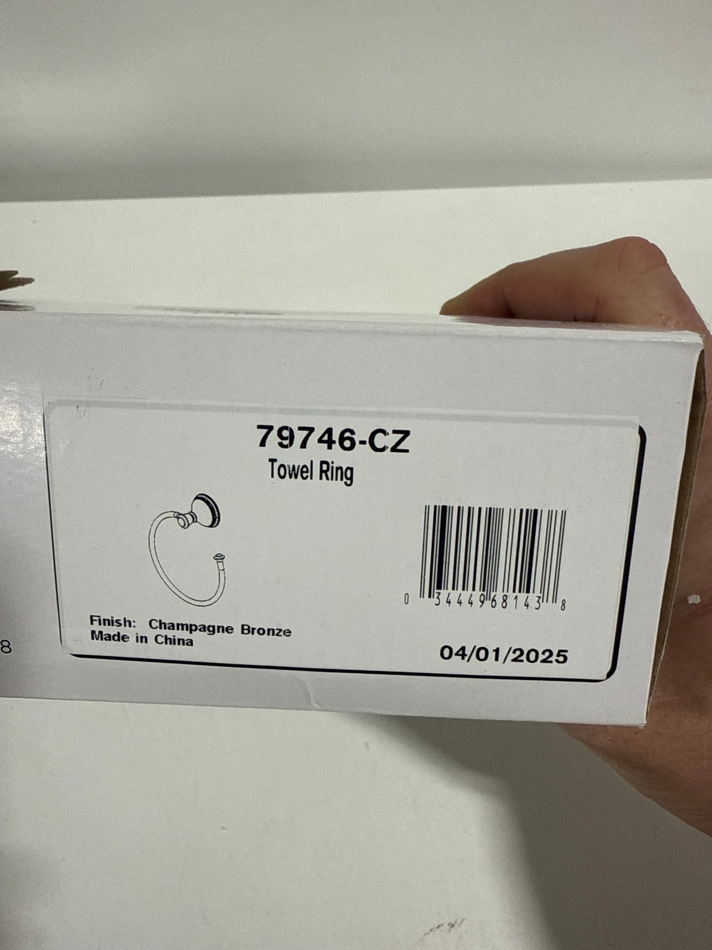 Delta 79746 Cassidy Towel Holder Champagne Bronze