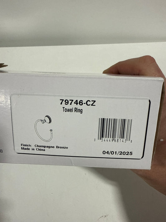 Delta 79746 Cassidy Towel Holder Champagne Bronze