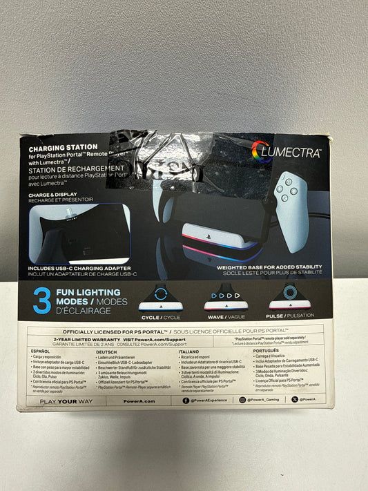 Stand Only PowerA Charging Station for PlayStation Portal Remote Player with Lumectr - *Headphones & Tech Accessories