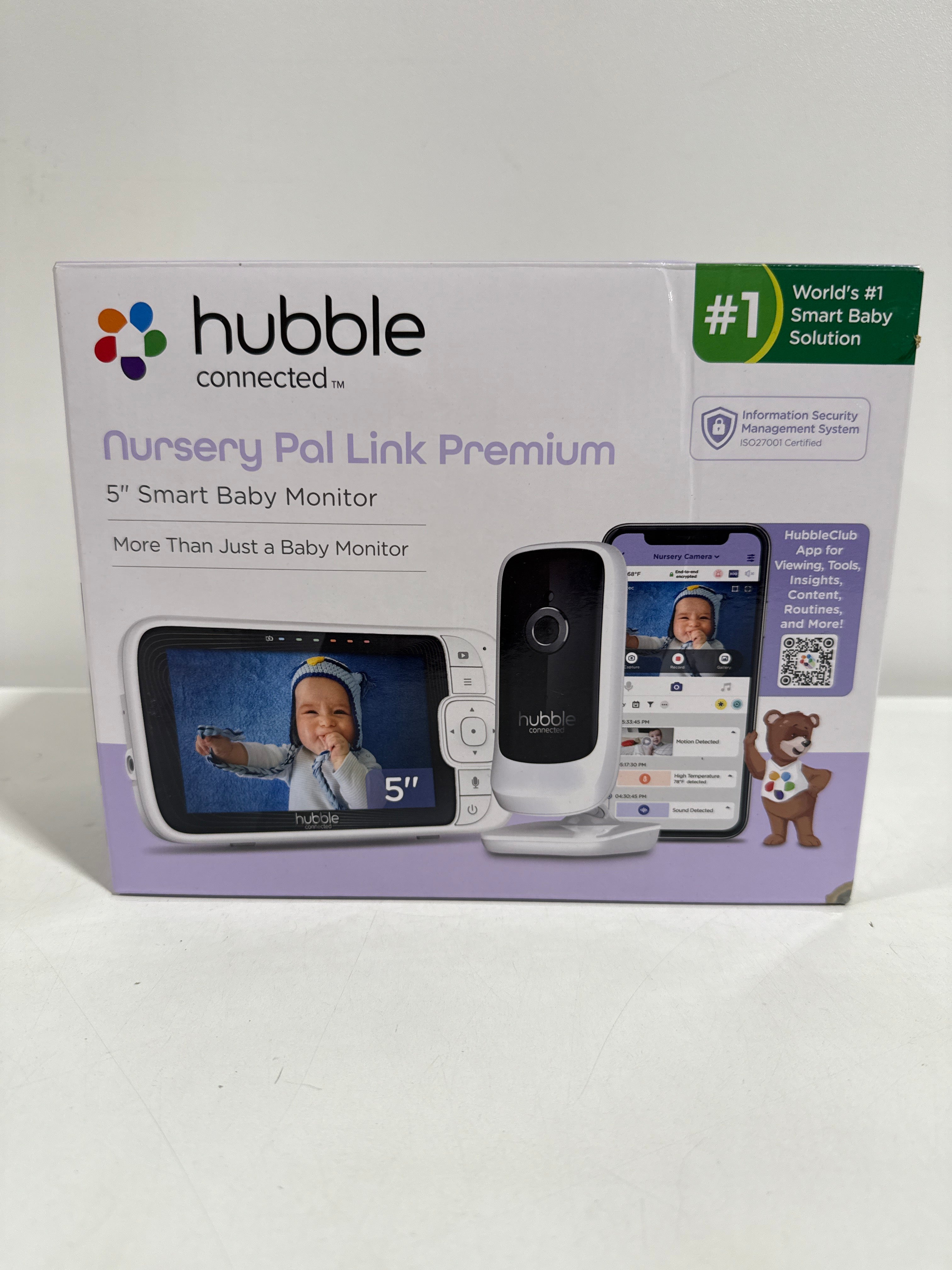 Hubble Connected Nursery Pal Link Premium Smart Connected Wi-Fi Enabled Baby Monitor - *Baby & Toddler
