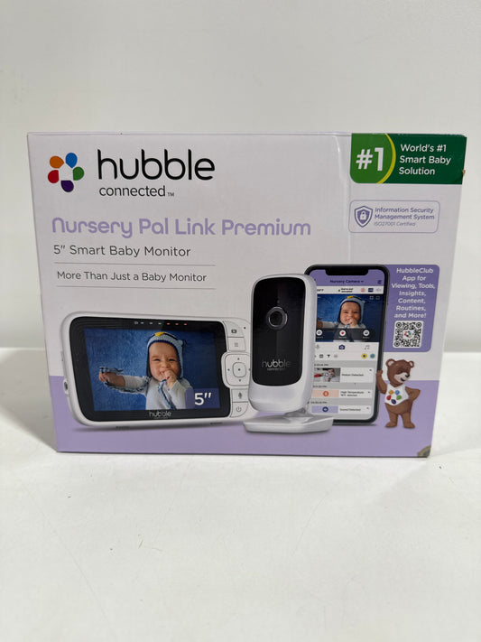 Hubble Connected Nursery Pal Link Premium Smart Connected, Wi-Fi Enabled Baby Monitor