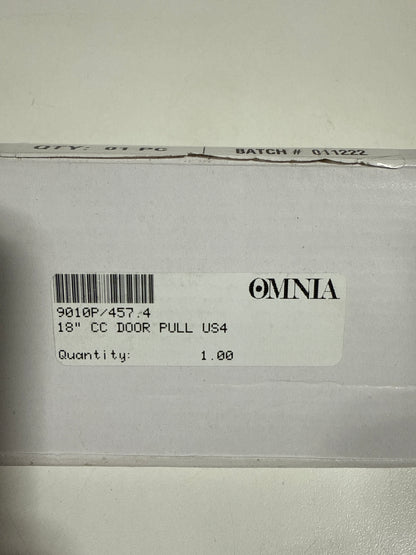 Sratch Omnia Ultima II Series 18 Inch Center to Center Bar Appliance Pull 9010P/457.4