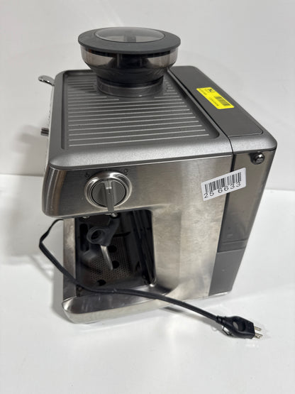 Used Breville - the Barista Express Impress Espresso Machine - Brushed Stainless Steel
