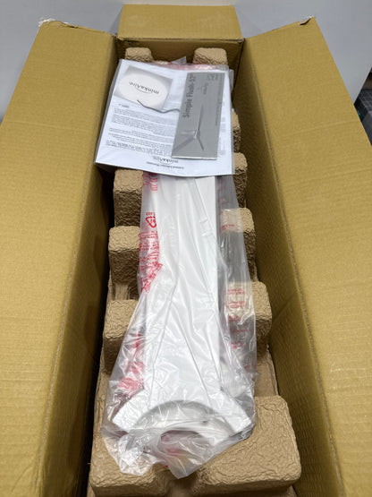 MINKA-AIRE F873-WHF Simple Flush 52" 3-Blade Ceiling Fan in Flat White Finish with Flat White Blades