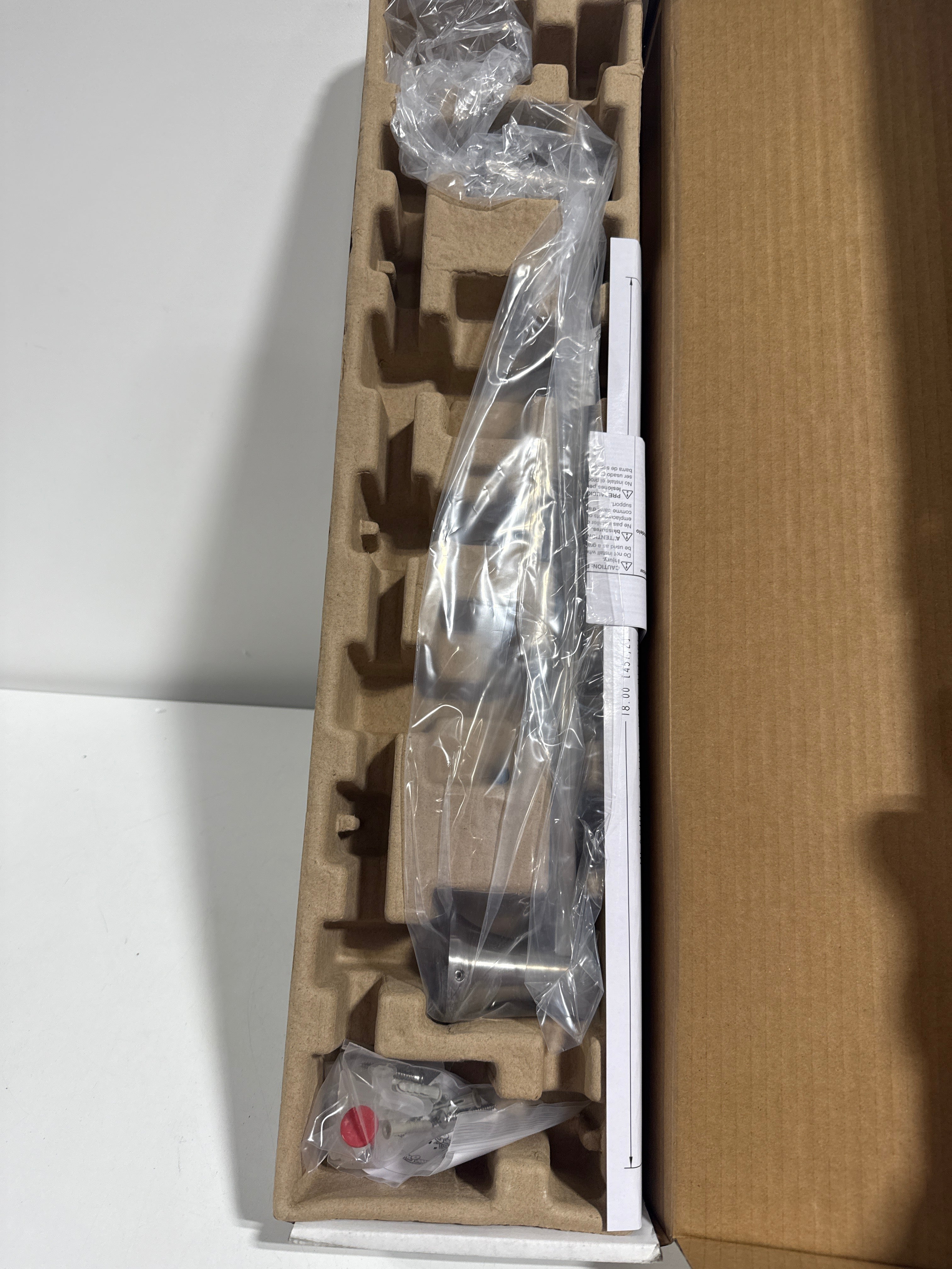 Kohler K-21952 Tempered 18’’ Towel Bar Vibrant Brushed Nickel - *Plumbing