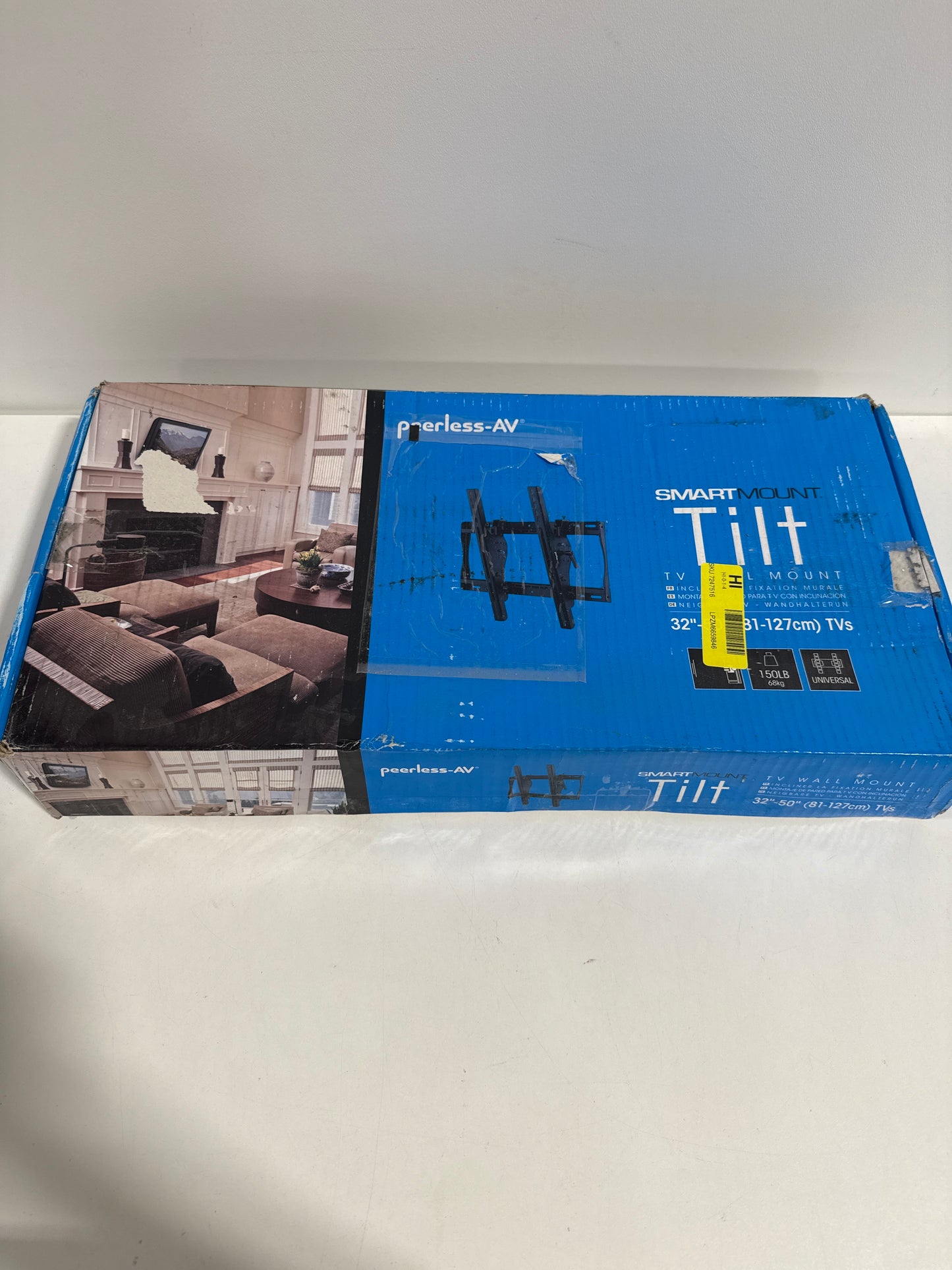 Peerless ST640 Universal Tilt Wall Mount, Black