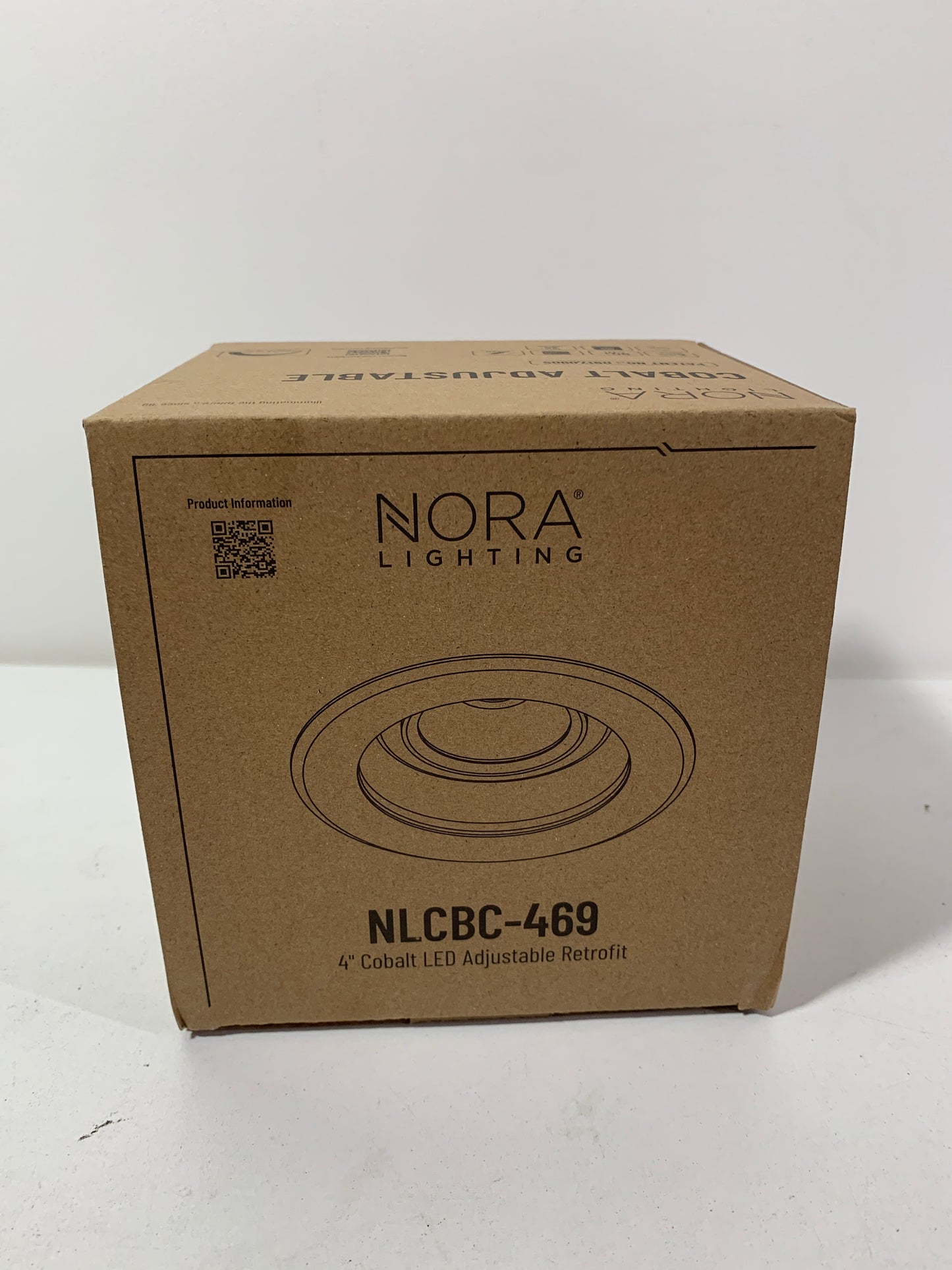 Nora Lighting Nlcbc-46930X Cobalt Adjustable 4 LED Adjustable Recessed Trim - Matte