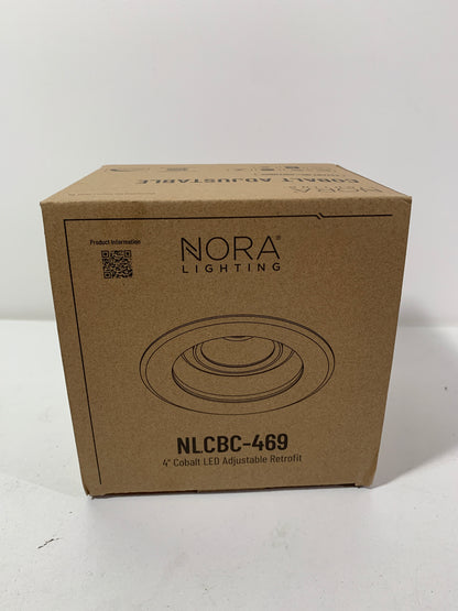 Nora Lighting Nlcbc-46930X Cobalt Adjustable 4 LED Adjustable Recessed Trim - Matte