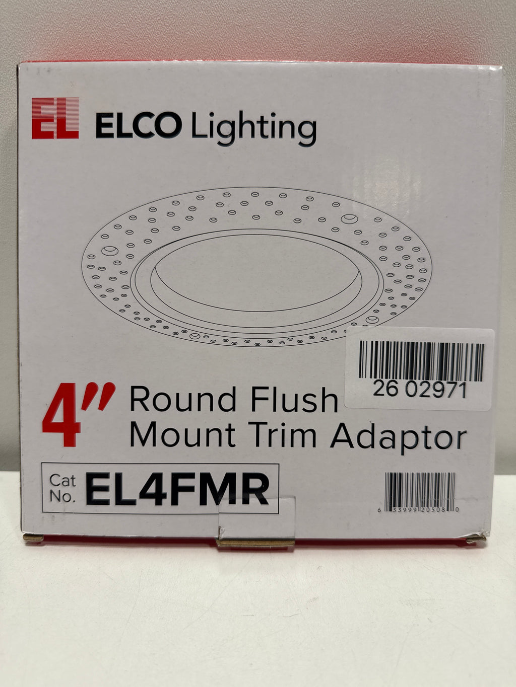 Elco EL4FMR the Koto System 4" Round Flush Mount Trim